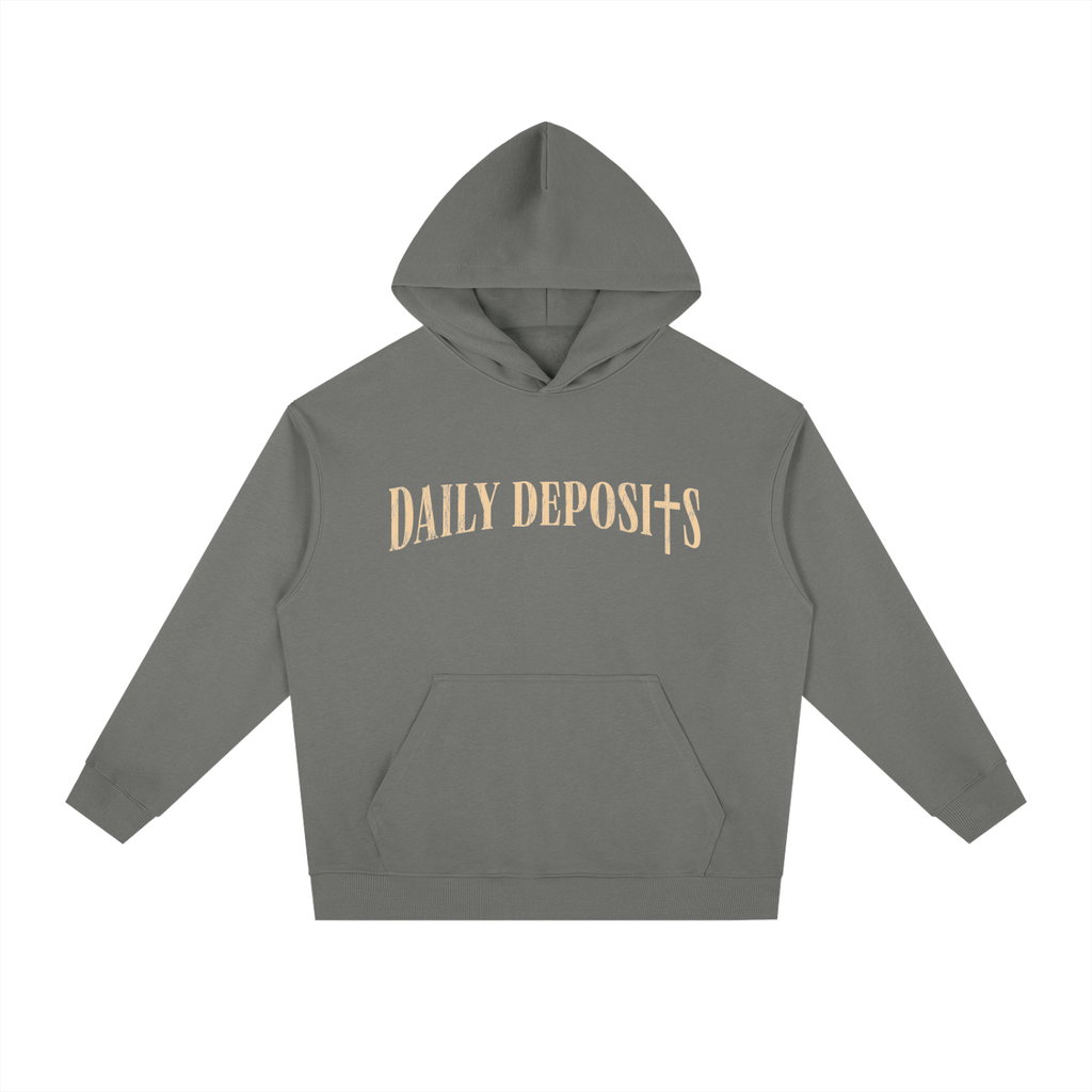 Essential Heavyweight Drop-Shoulder Hoodie (Extended Sizes)
