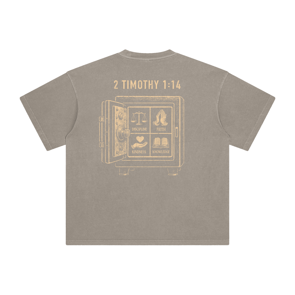 Enzyme Washed T-Shirt