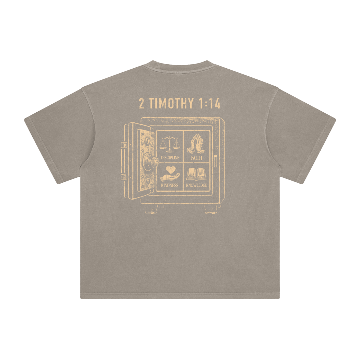 Enzyme Washed T-Shirt