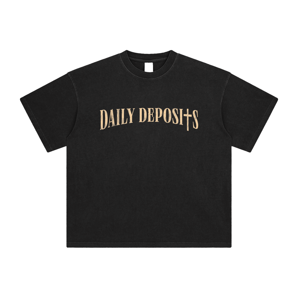 Enzyme Washed T-Shirt