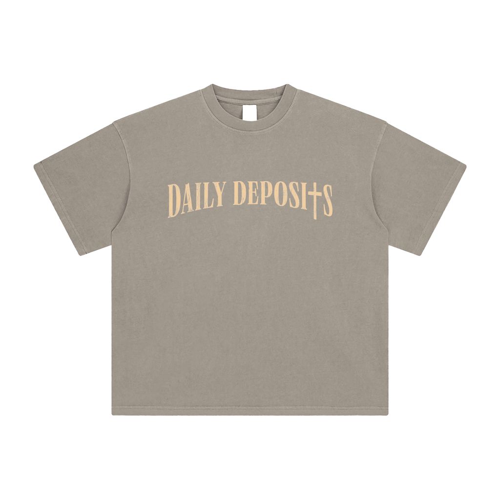 Enzyme Washed T-Shirt
