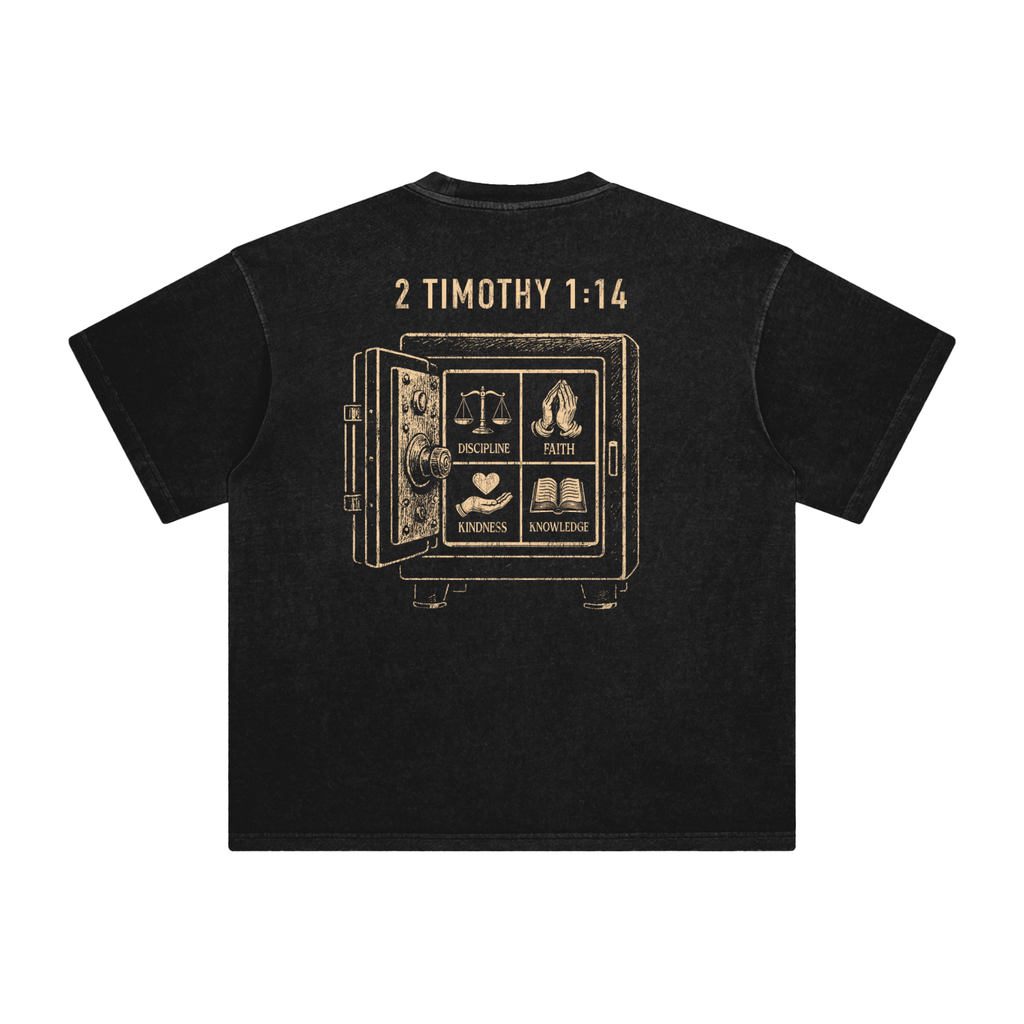 Enzyme Washed T-Shirt