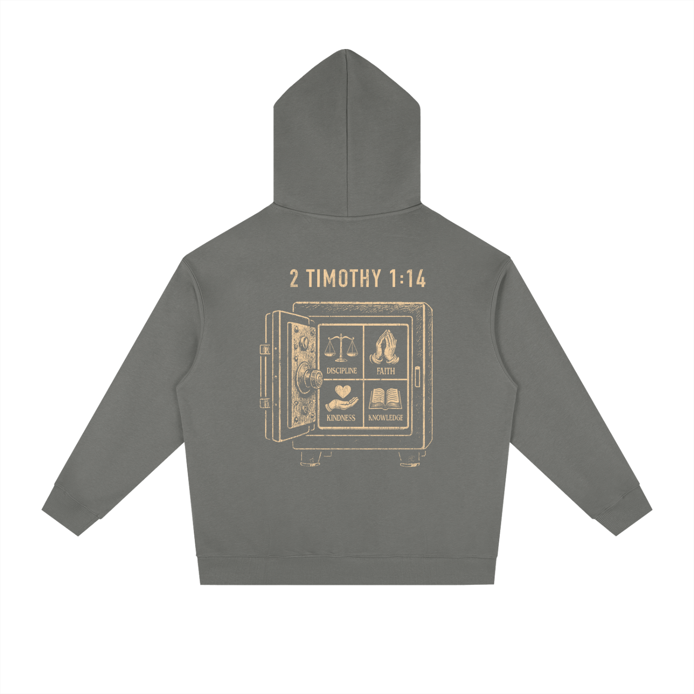 Essential Heavyweight Drop-Shoulder Hoodie (Extended Sizes)