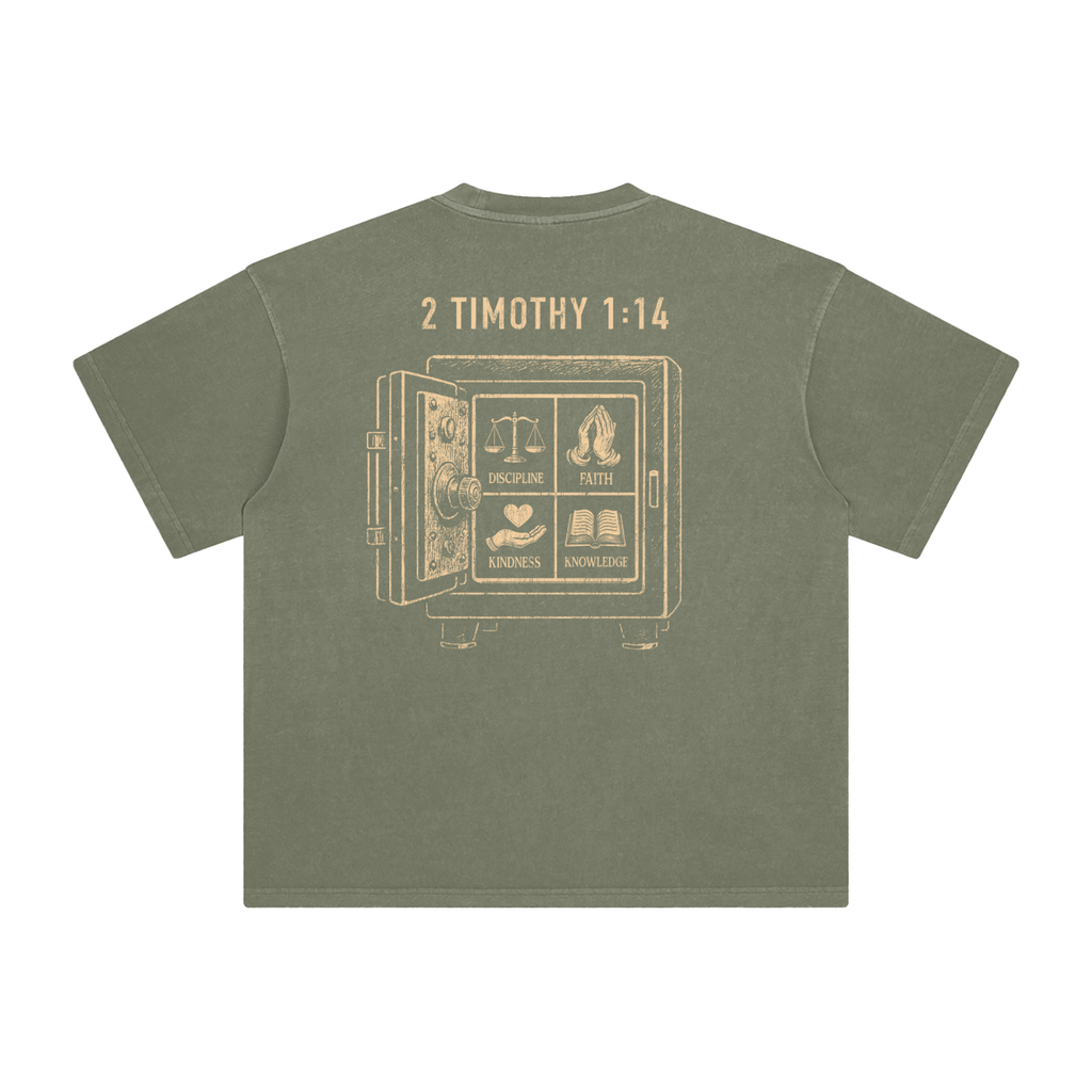 Enzyme Washed T-Shirt