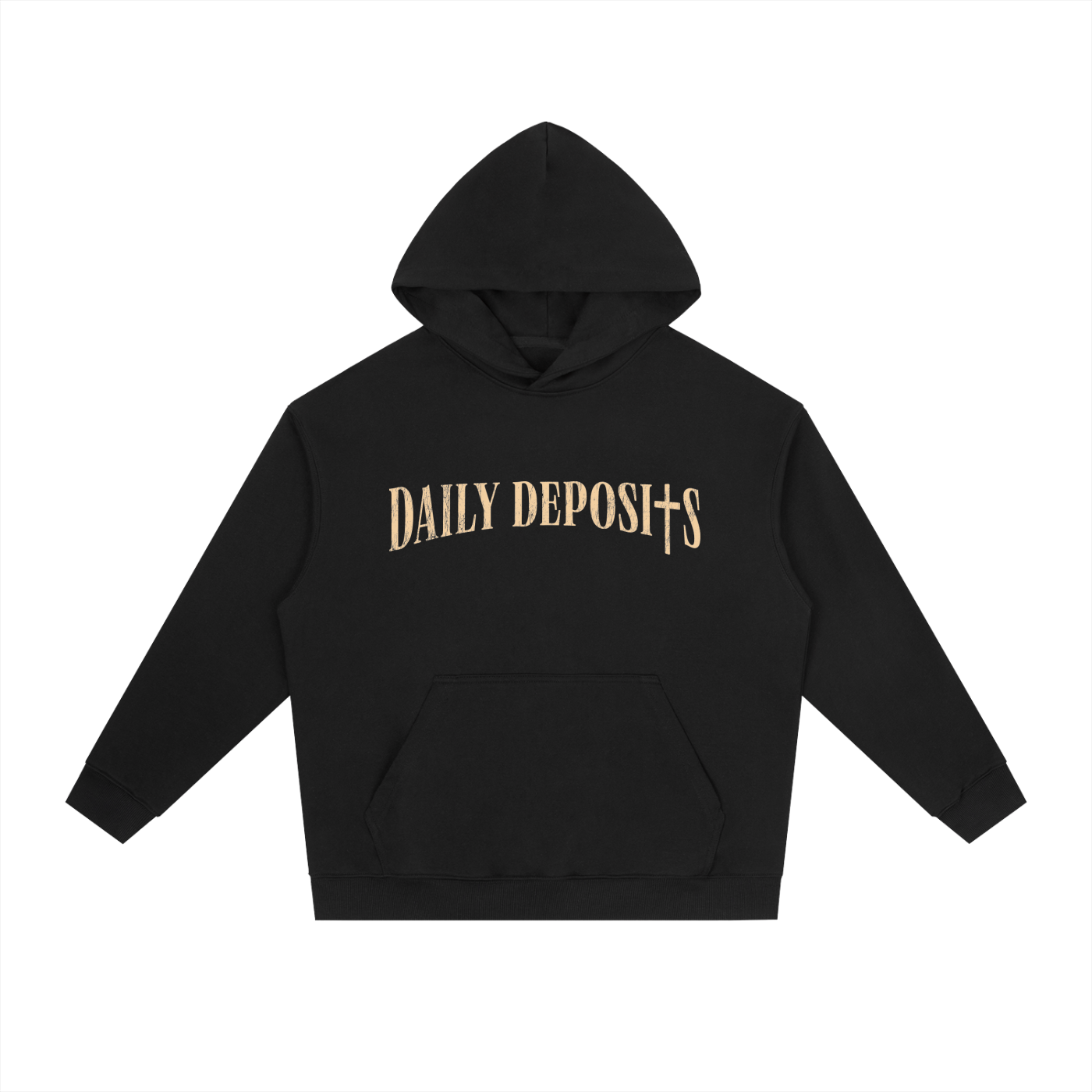 Essential Heavyweight Drop-Shoulder Hoodie (Extended Sizes)