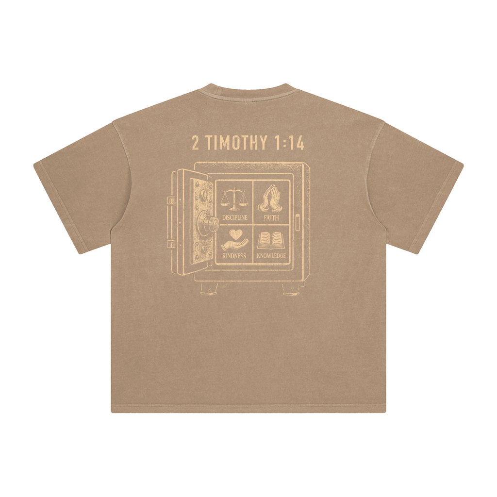 Enzyme Washed T-Shirt