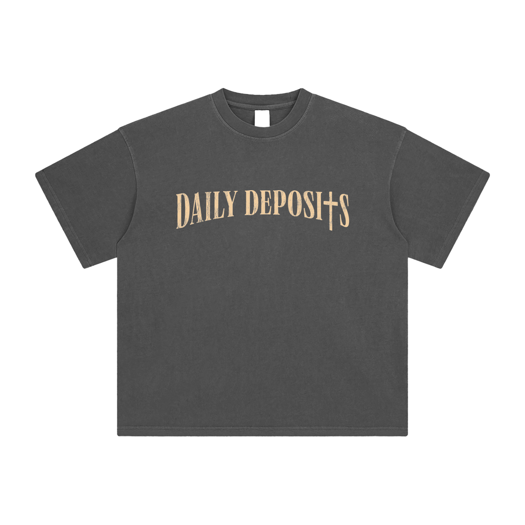 Enzyme Washed T-Shirt