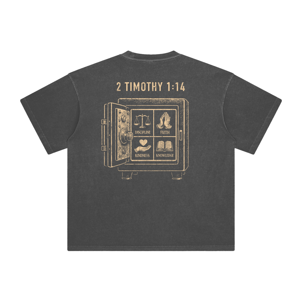 Enzyme Washed T-Shirt